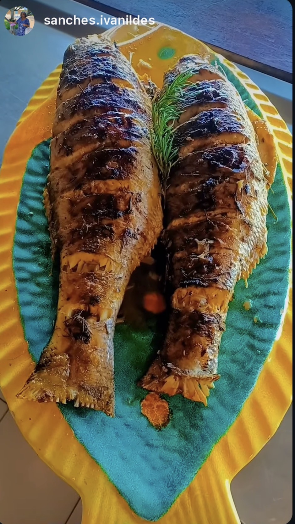 Peixe assado